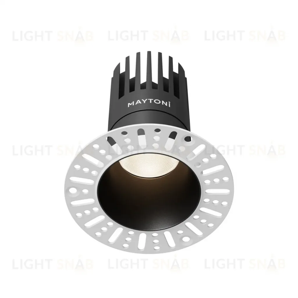 Встраиваемый светильник Maytoni Dip DL122-15W-4K-TRS-B DL122-15W-4K-TRS-B
