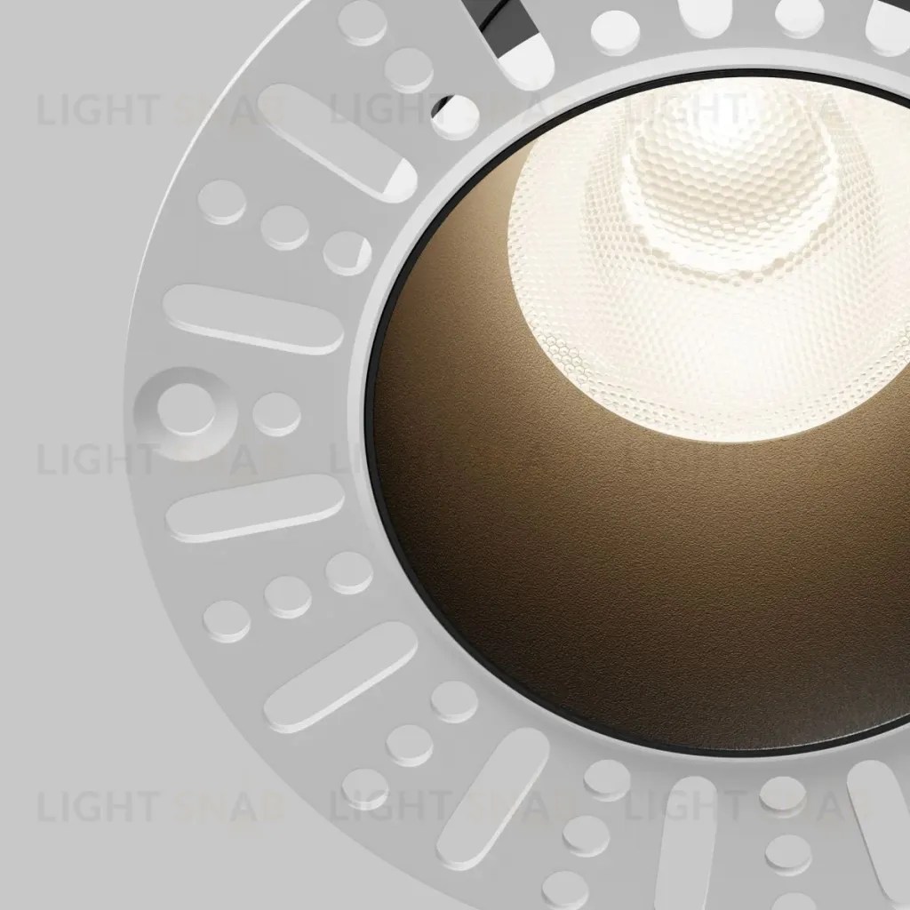 Встраиваемый светильник Maytoni Dip DL122-15W-4K-TRS-B DL122-15W-4K-TRS-B