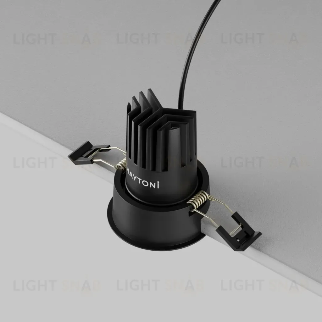 Встраиваемый светильник Maytoni Dip DL115-10W-4K-B DL115-10W-4K-B