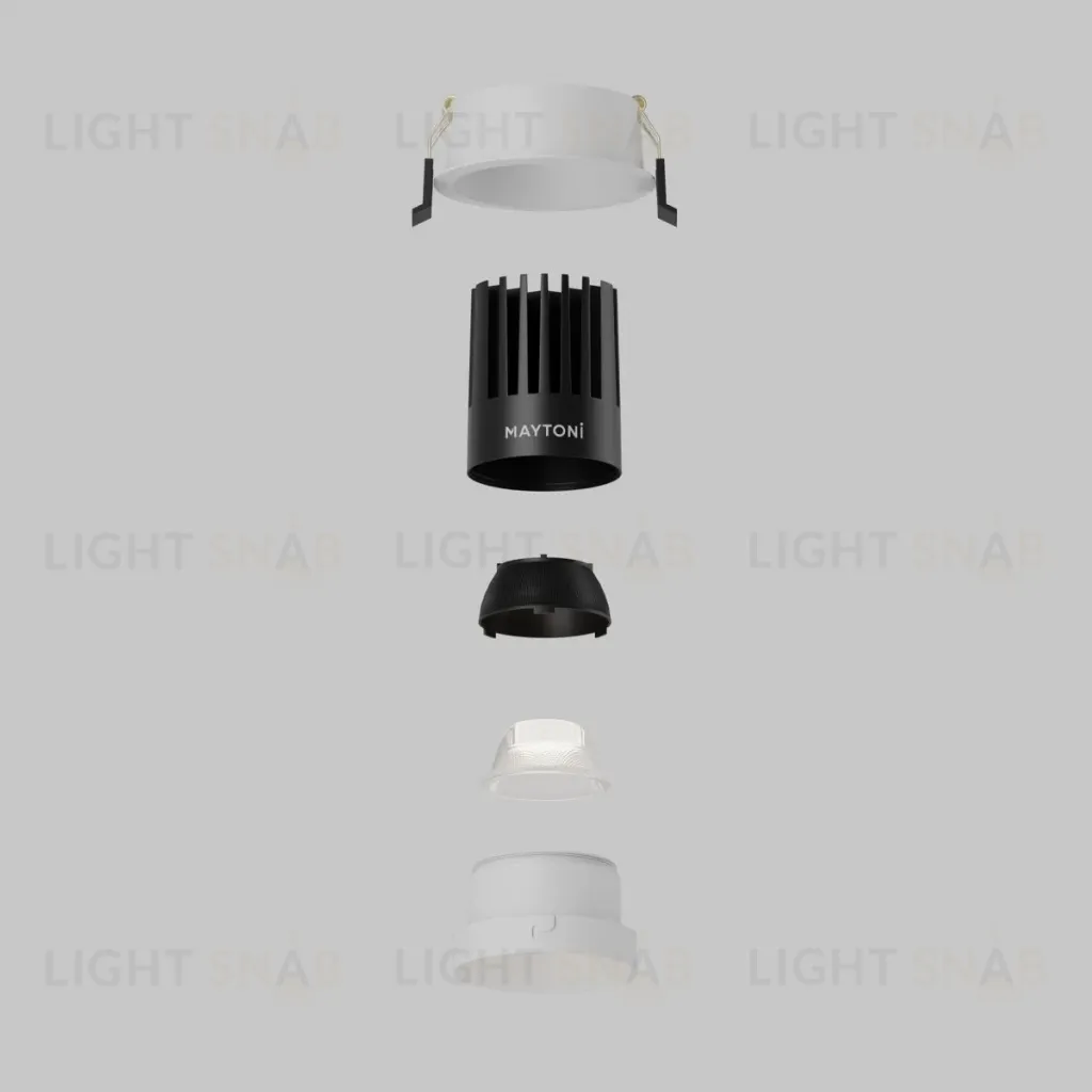 Встраиваемый светильник Maytoni Dip DL117-15W-4K-W DL117-15W-4K-W
