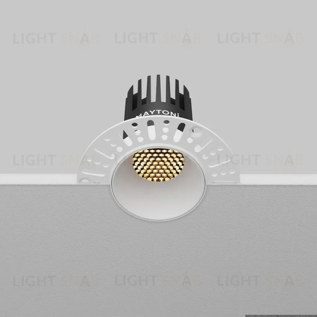 Встраиваемый светильник Maytoni Dip DL119-10W-2.7K-TRS-W DL119-10W-2.7K-TRS-W