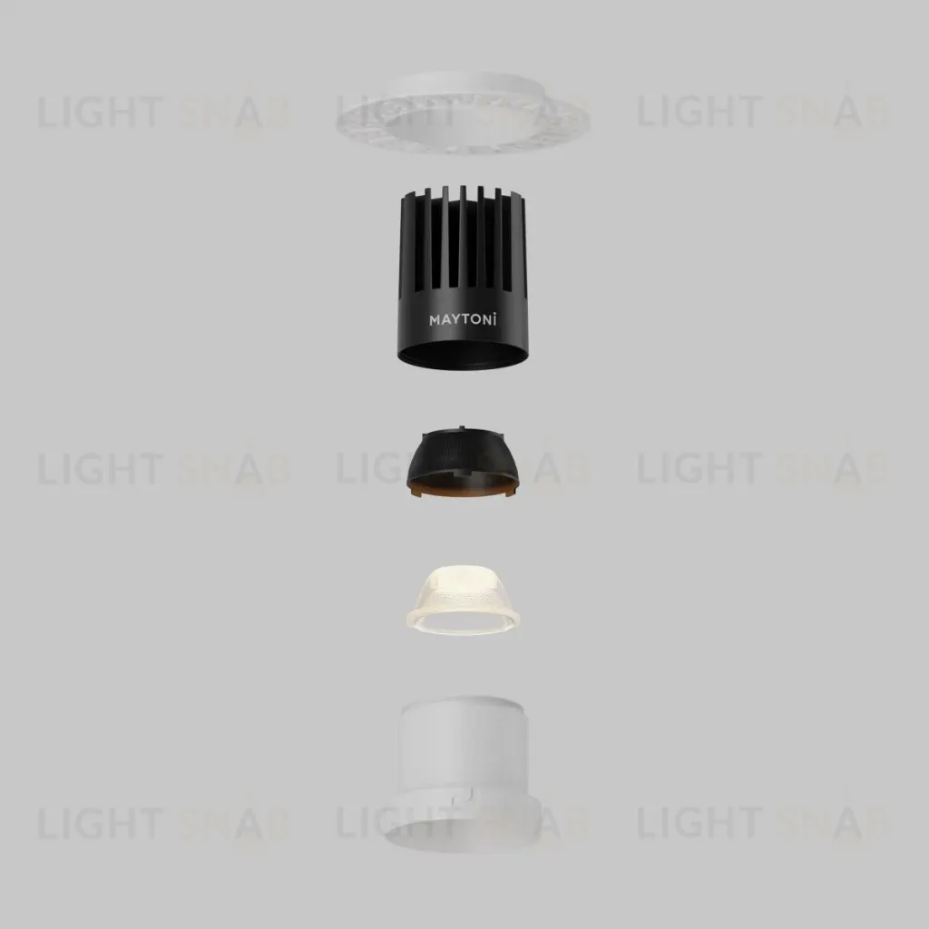 Встраиваемый светильник Maytoni Dip DL122-15W-2.7K-TRS-W DL122-15W-2.7K-TRS-W