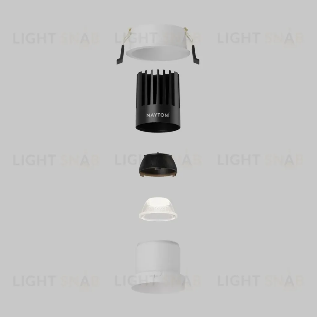 Встраиваемый светильник Maytoni Dip DL118-15W-4K-W DL118-15W-4K-W
