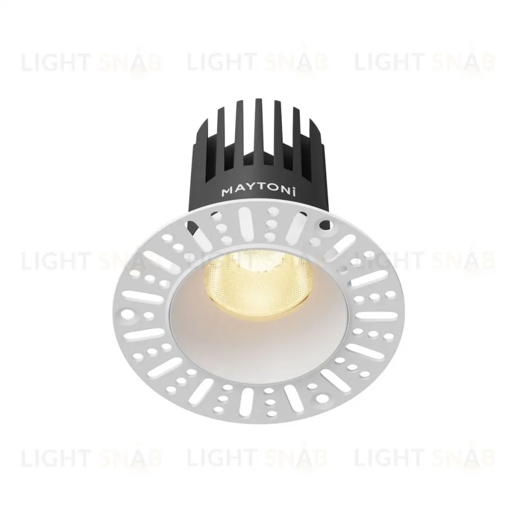 Встраиваемый светильник Maytoni Dip DL121-15W-2.7K-TRS-W DL121-15W-2.7K-TRS-W