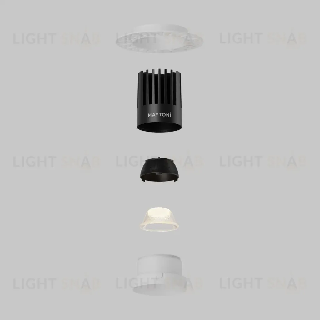 Встраиваемый светильник Maytoni Dip DL121-15W-2.7K-TRS-W DL121-15W-2.7K-TRS-W