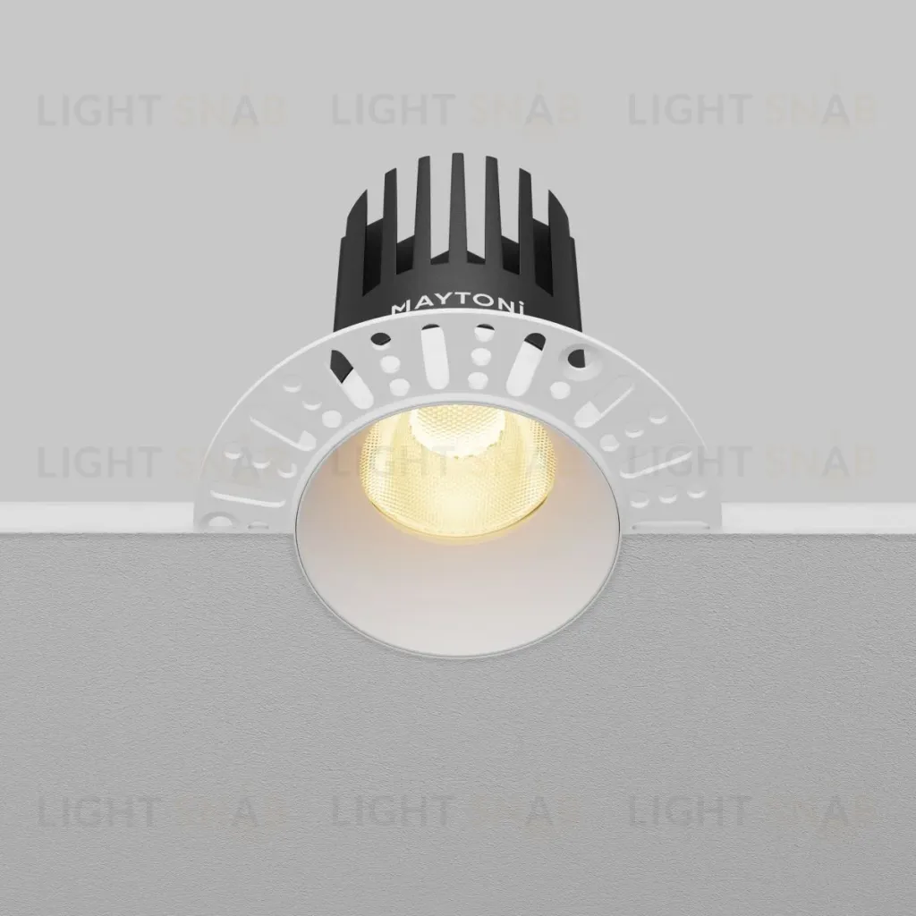 Встраиваемый светильник Maytoni Dip DL121-15W-2.7K-TRS-W DL121-15W-2.7K-TRS-W