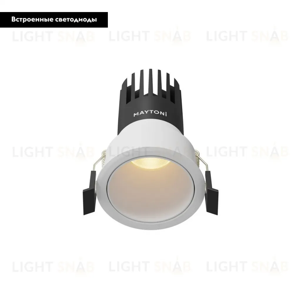 Встраиваемый светильник Maytoni Dip DL116-10W-2.7K-W DL116-10W-2.7K-W