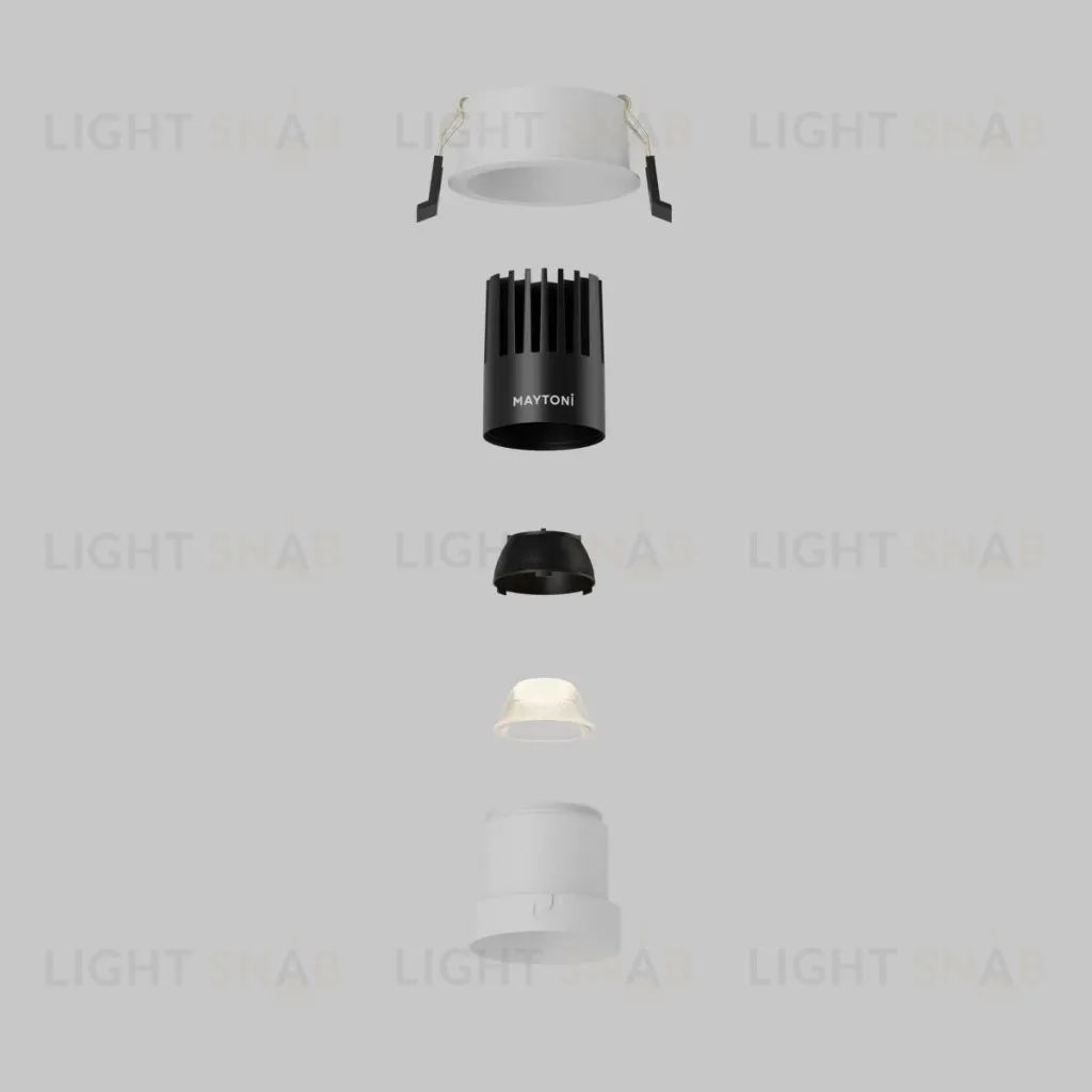 Встраиваемый светильник Maytoni Dip DL116-10W-2.7K-W DL116-10W-2.7K-W