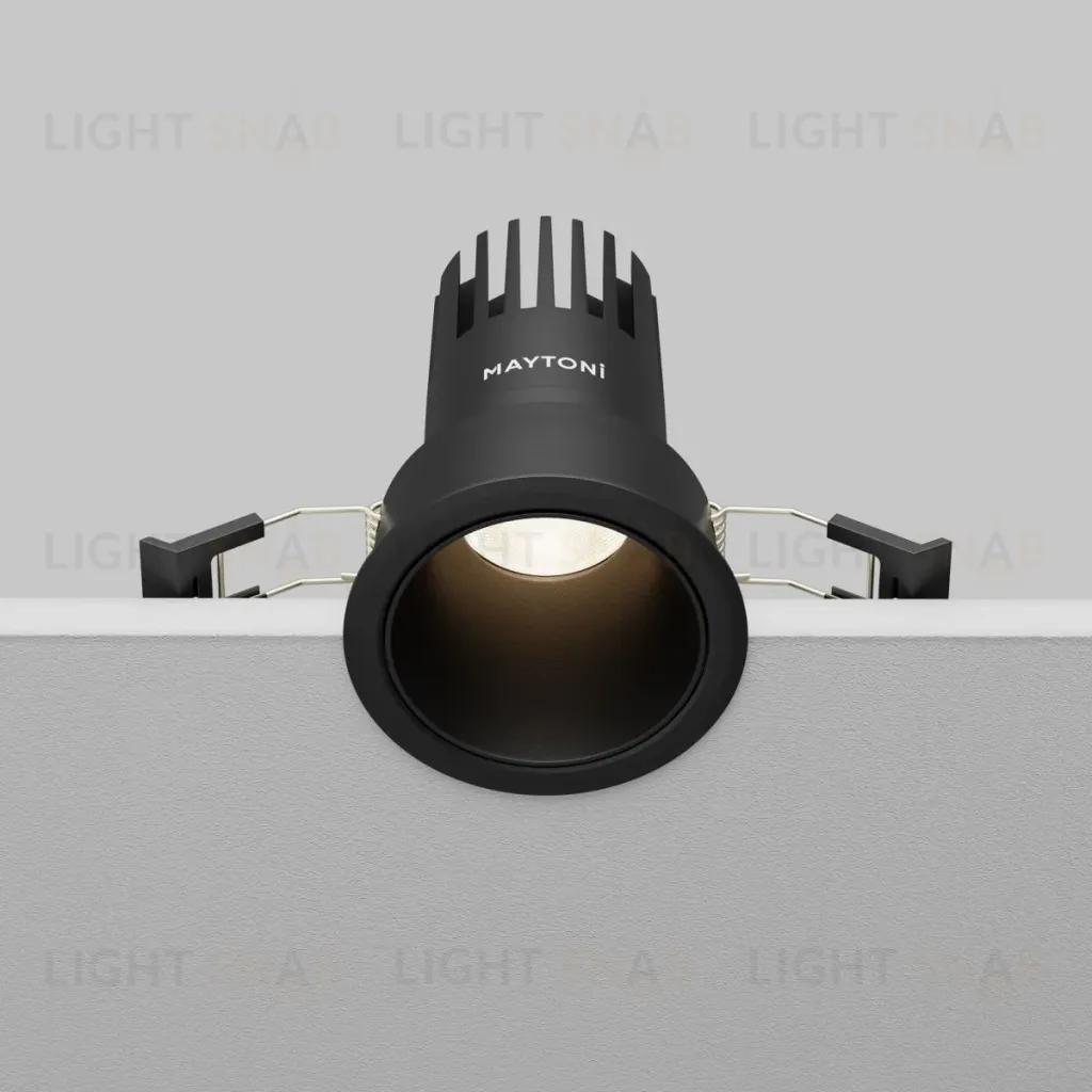 Встраиваемый светильник Maytoni Dip DL116-10W-4K-B DL116-10W-4K-B