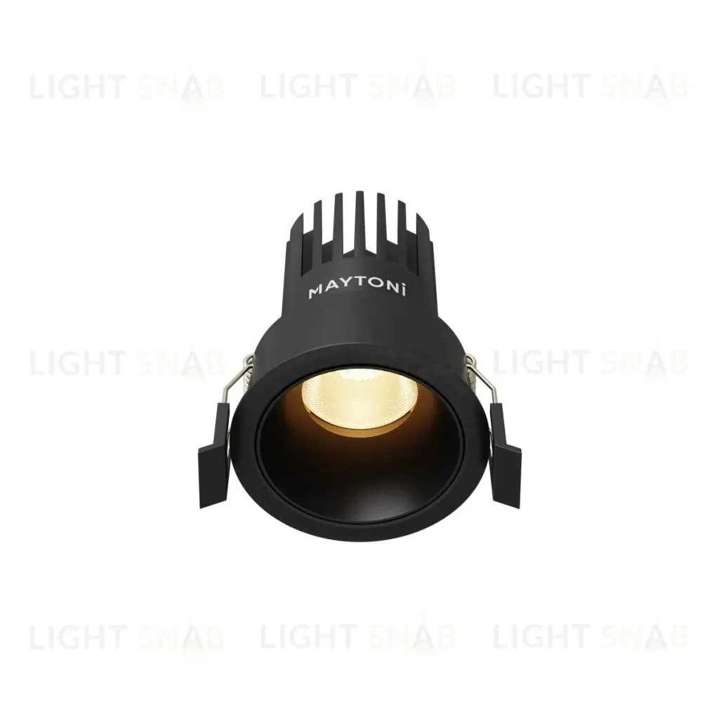 Встраиваемый светильник Maytoni Dip DL115-10W-2.7K-B DL115-10W-2.7K-B