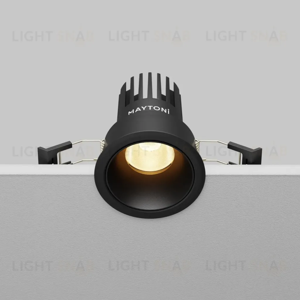 Встраиваемый светильник Maytoni Dip DL115-10W-2.7K-B DL115-10W-2.7K-B
