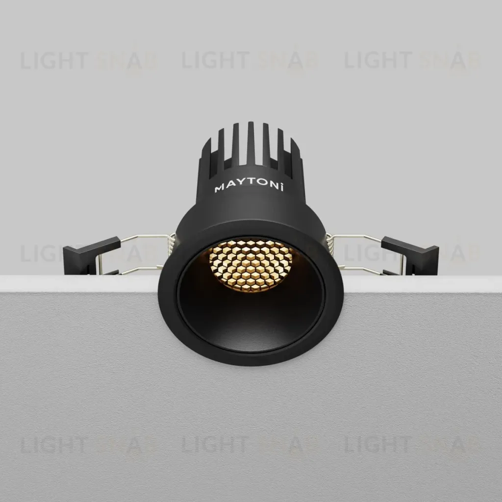 Встраиваемый светильник Maytoni Dip DL115-10W-2.7K-B DL115-10W-2.7K-B