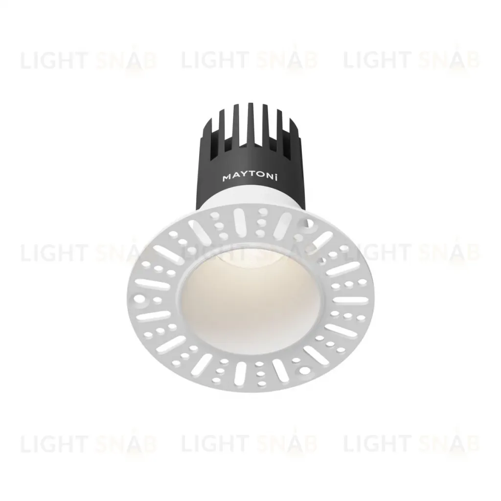 Встраиваемый светильник Maytoni Dip DL120-10W-4K-TRS-W DL120-10W-4K-TRS-W