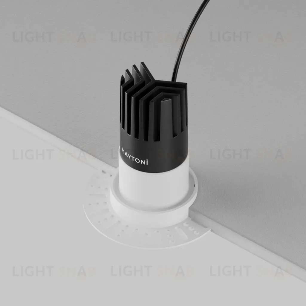 Встраиваемый светильник Maytoni Dip DL120-10W-4K-TRS-W DL120-10W-4K-TRS-W