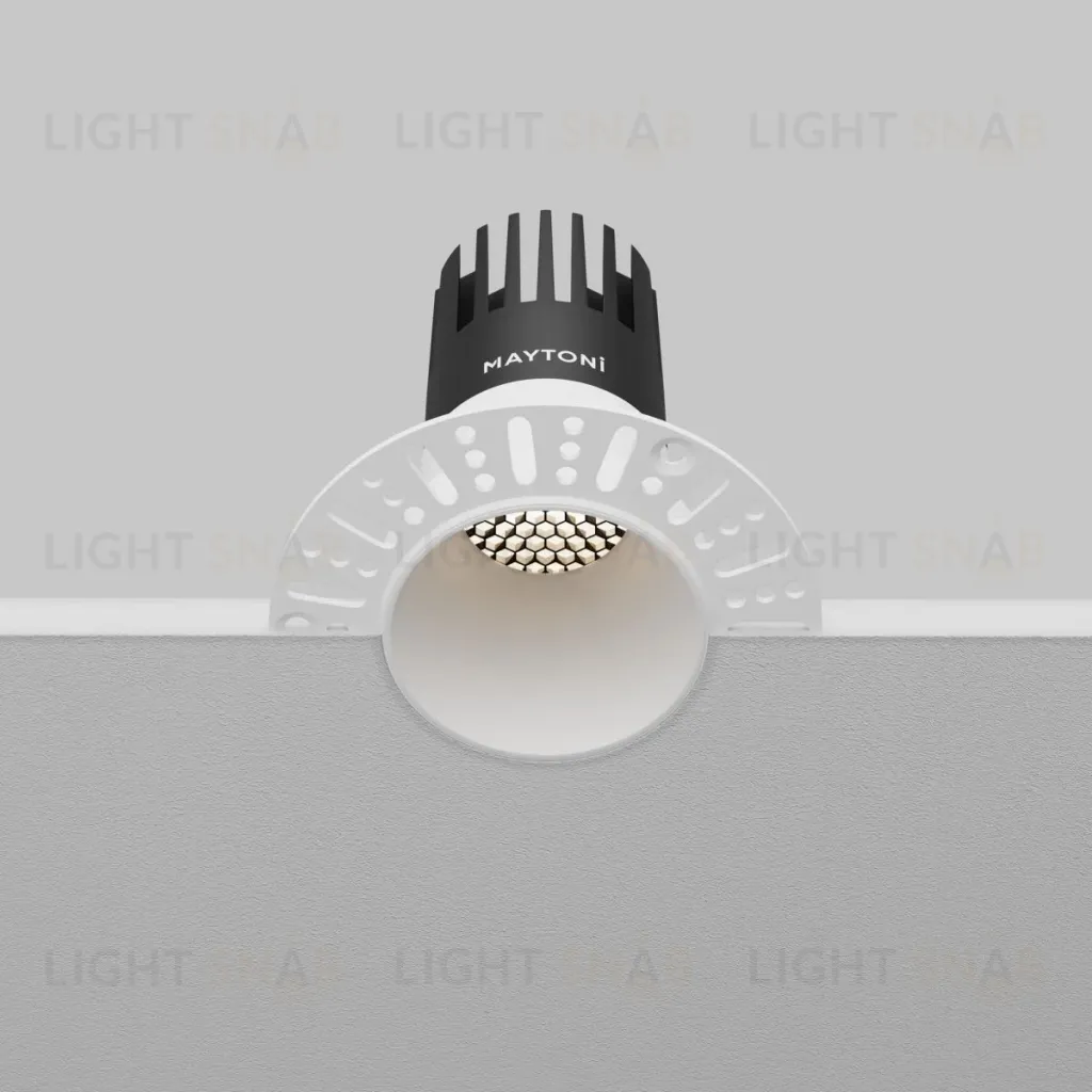 Встраиваемый светильник Maytoni Dip DL120-10W-4K-TRS-W DL120-10W-4K-TRS-W
