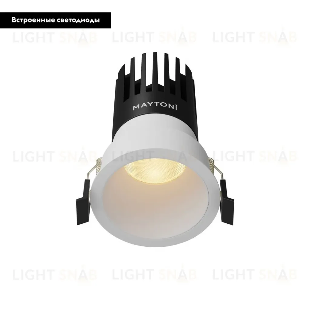 Встраиваемый светильник Maytoni Dip DL118-15W-2.7K-W DL118-15W-2.7K-W