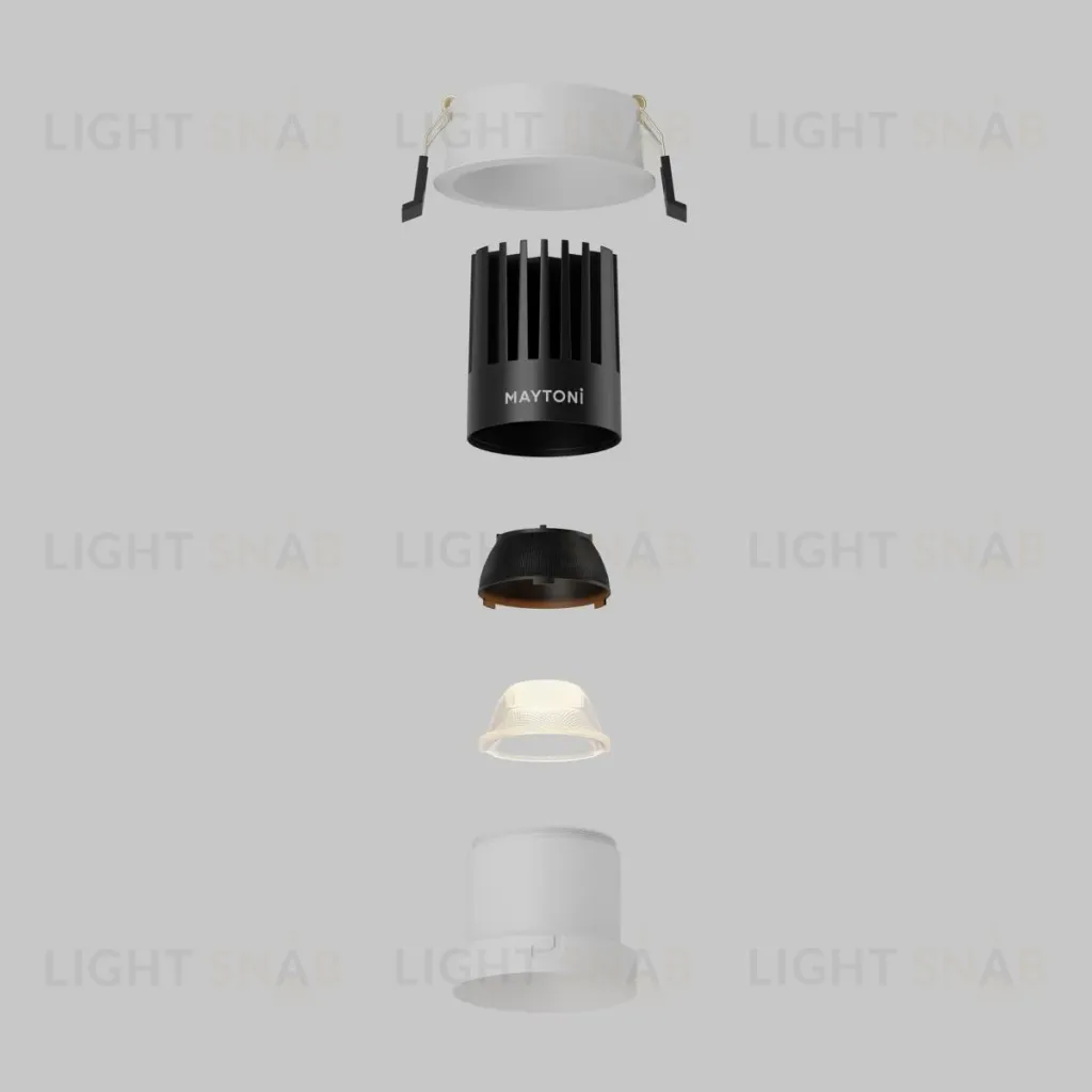 Встраиваемый светильник Maytoni Dip DL118-15W-2.7K-W DL118-15W-2.7K-W