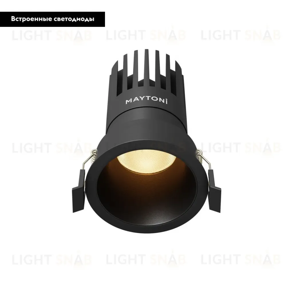 Встраиваемый светильник Maytoni Dip DL118-15W-2.7K-B DL118-15W-2.7K-B