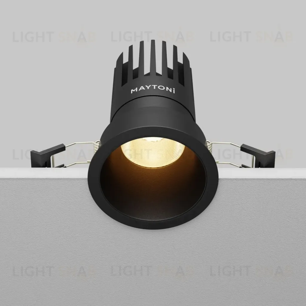 Встраиваемый светильник Maytoni Dip DL118-15W-2.7K-B DL118-15W-2.7K-B