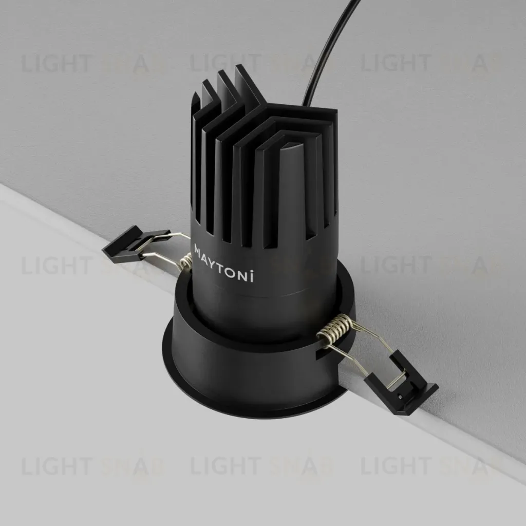 Встраиваемый светильник Maytoni Dip DL118-15W-2.7K-B DL118-15W-2.7K-B