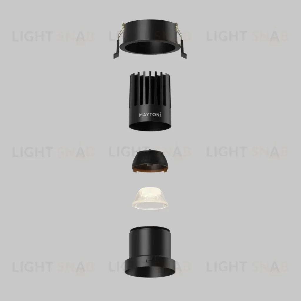 Встраиваемый светильник Maytoni Dip DL118-15W-2.7K-B DL118-15W-2.7K-B