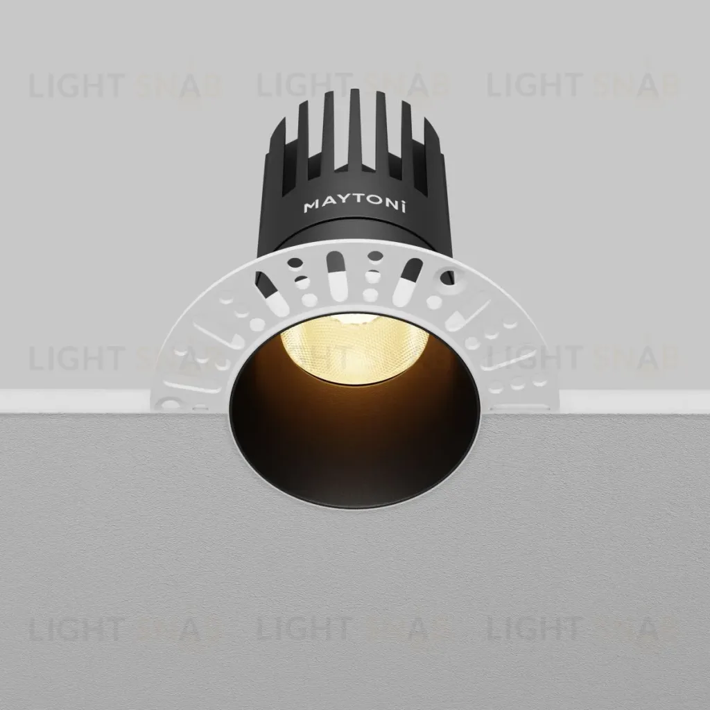 Встраиваемый светильник Maytoni Dip DL122-15W-2.7K-TRS-B DL122-15W-2.7K-TRS-B