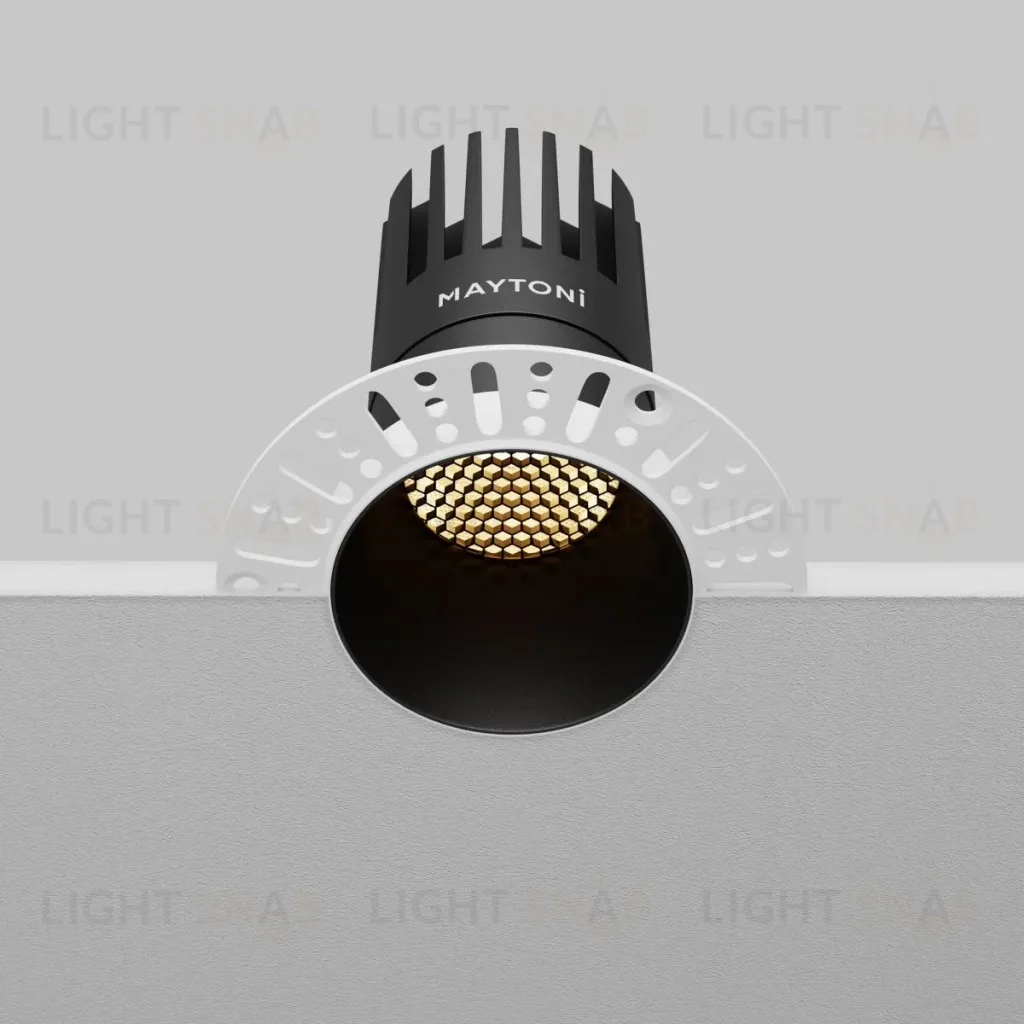 Встраиваемый светильник Maytoni Dip DL122-15W-2.7K-TRS-B DL122-15W-2.7K-TRS-B