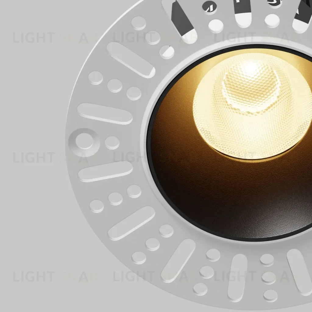Встраиваемый светильник Maytoni Dip DL119-10W-2.7K-TRS-B DL119-10W-2.7K-TRS-B