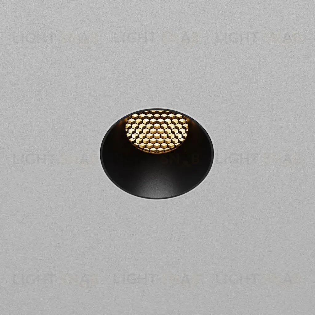 Встраиваемый светильник Maytoni Dip DL119-10W-2.7K-TRS-B DL119-10W-2.7K-TRS-B