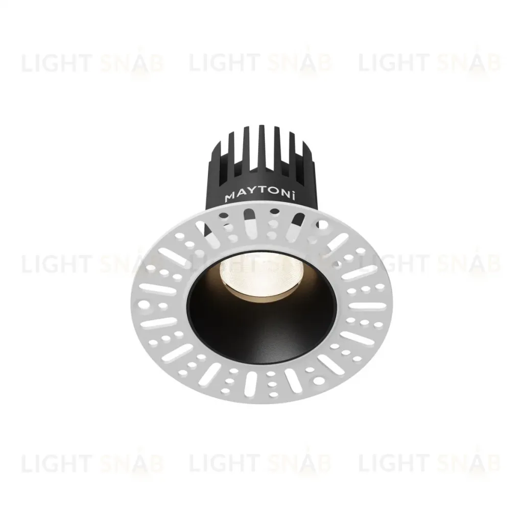 Встраиваемый светильник Maytoni Dip DL119-10W-4K-TRS-B DL119-10W-4K-TRS-B