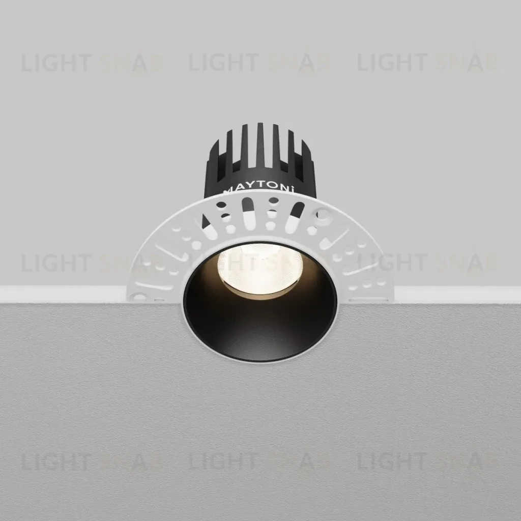 Встраиваемый светильник Maytoni Dip DL119-10W-4K-TRS-B DL119-10W-4K-TRS-B
