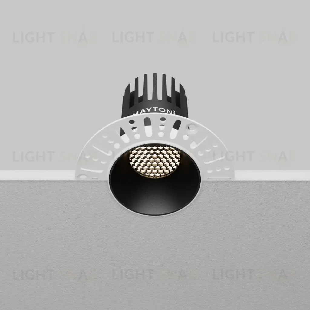 Встраиваемый светильник Maytoni Dip DL119-10W-4K-TRS-B DL119-10W-4K-TRS-B
