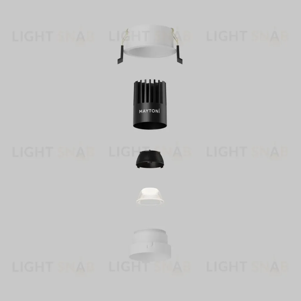Встраиваемый светильник Maytoni Dip DL115-10W-4K-W DL115-10W-4K-W