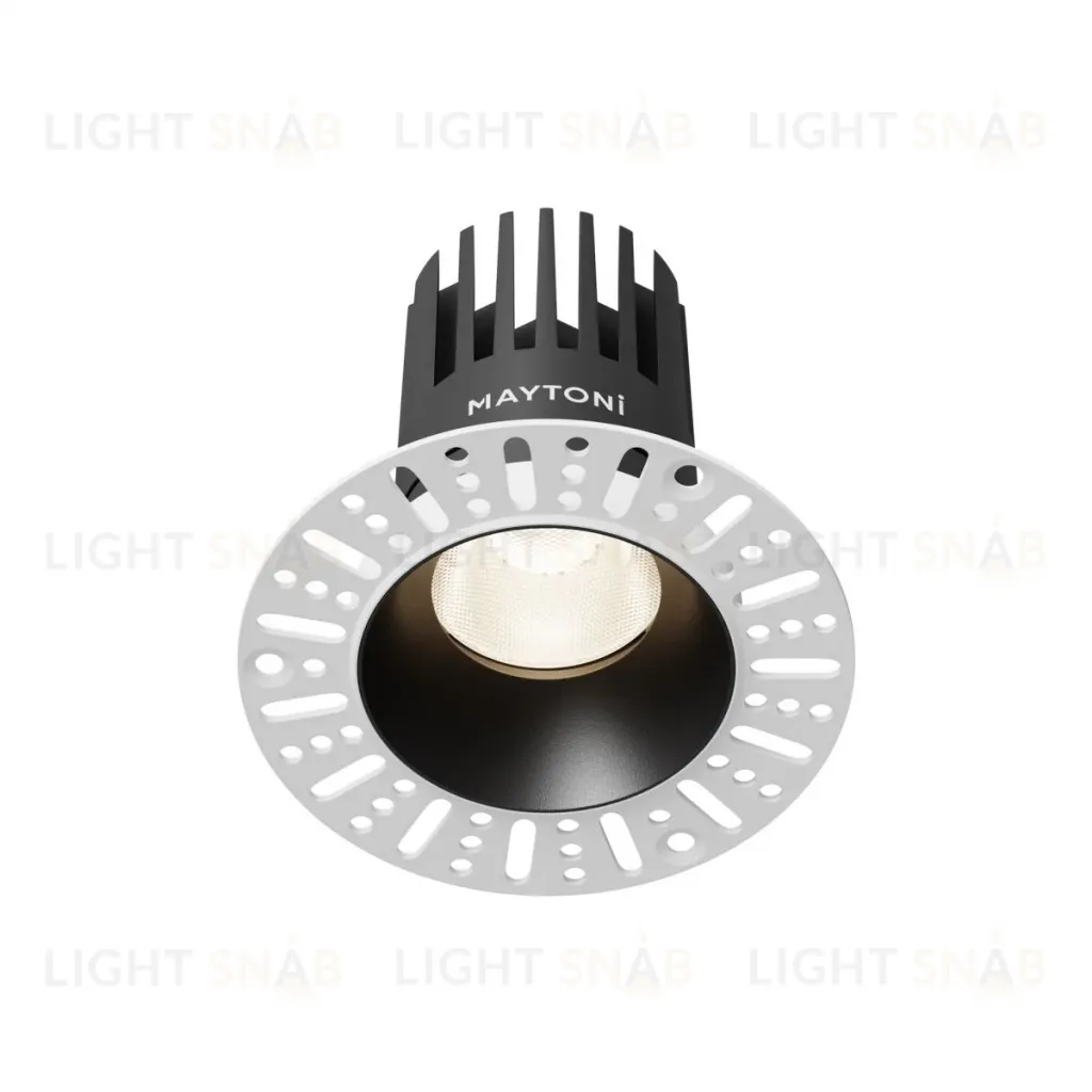 Встраиваемый светильник Maytoni Dip DL121-15W-4K-TRS-B DL121-15W-4K-TRS-B