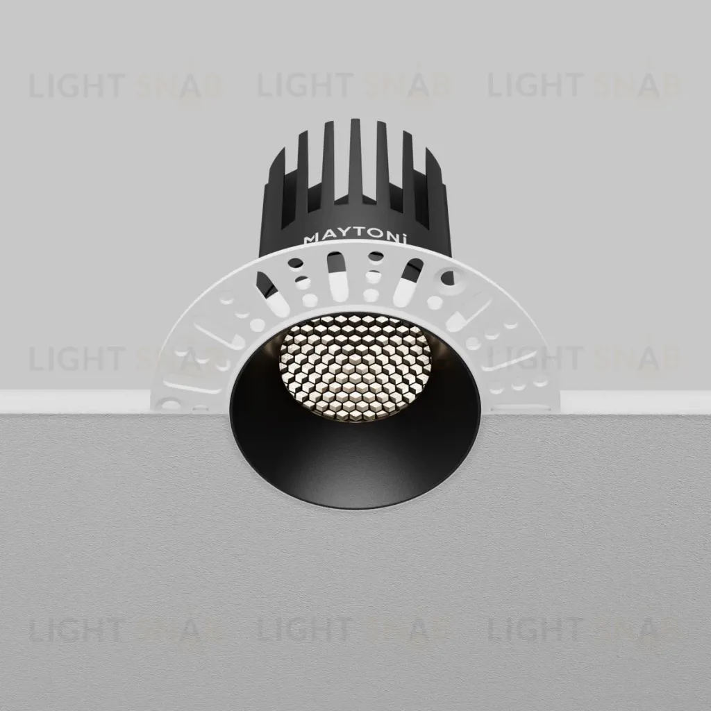 Встраиваемый светильник Maytoni Dip DL121-15W-4K-TRS-B DL121-15W-4K-TRS-B