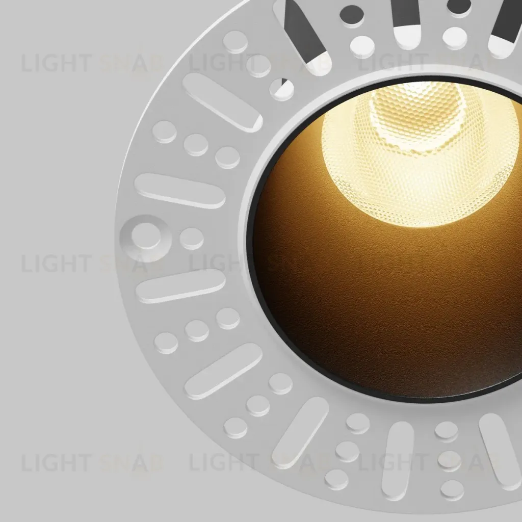 Встраиваемый светильник Maytoni Dip DL120-10W-2.7K-TRS-B DL120-10W-2.7K-TRS-B