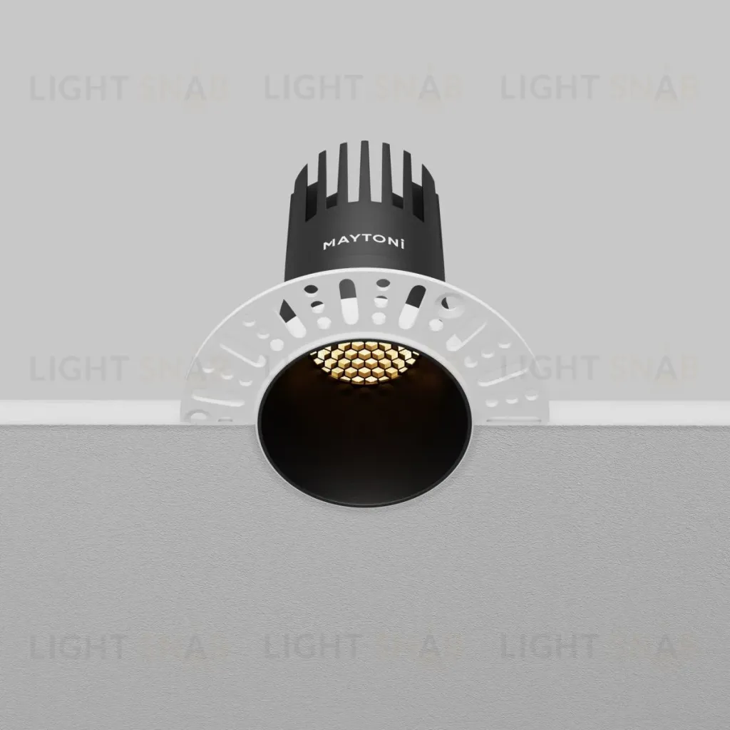 Встраиваемый светильник Maytoni Dip DL120-10W-2.7K-TRS-B DL120-10W-2.7K-TRS-B