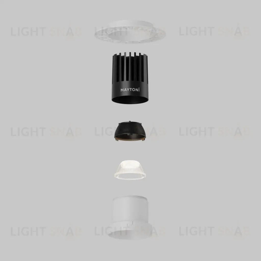 Встраиваемый светильник Maytoni Dip DL122-15W-4K-TRS-W DL122-15W-4K-TRS-W
