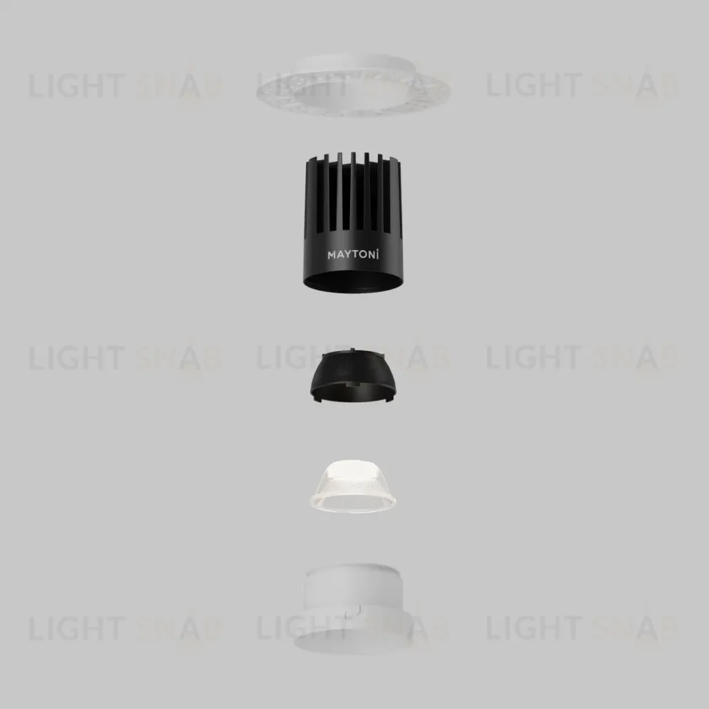 Встраиваемый светильник Maytoni Dip DL121-15W-4K-TRS-W DL121-15W-4K-TRS-W