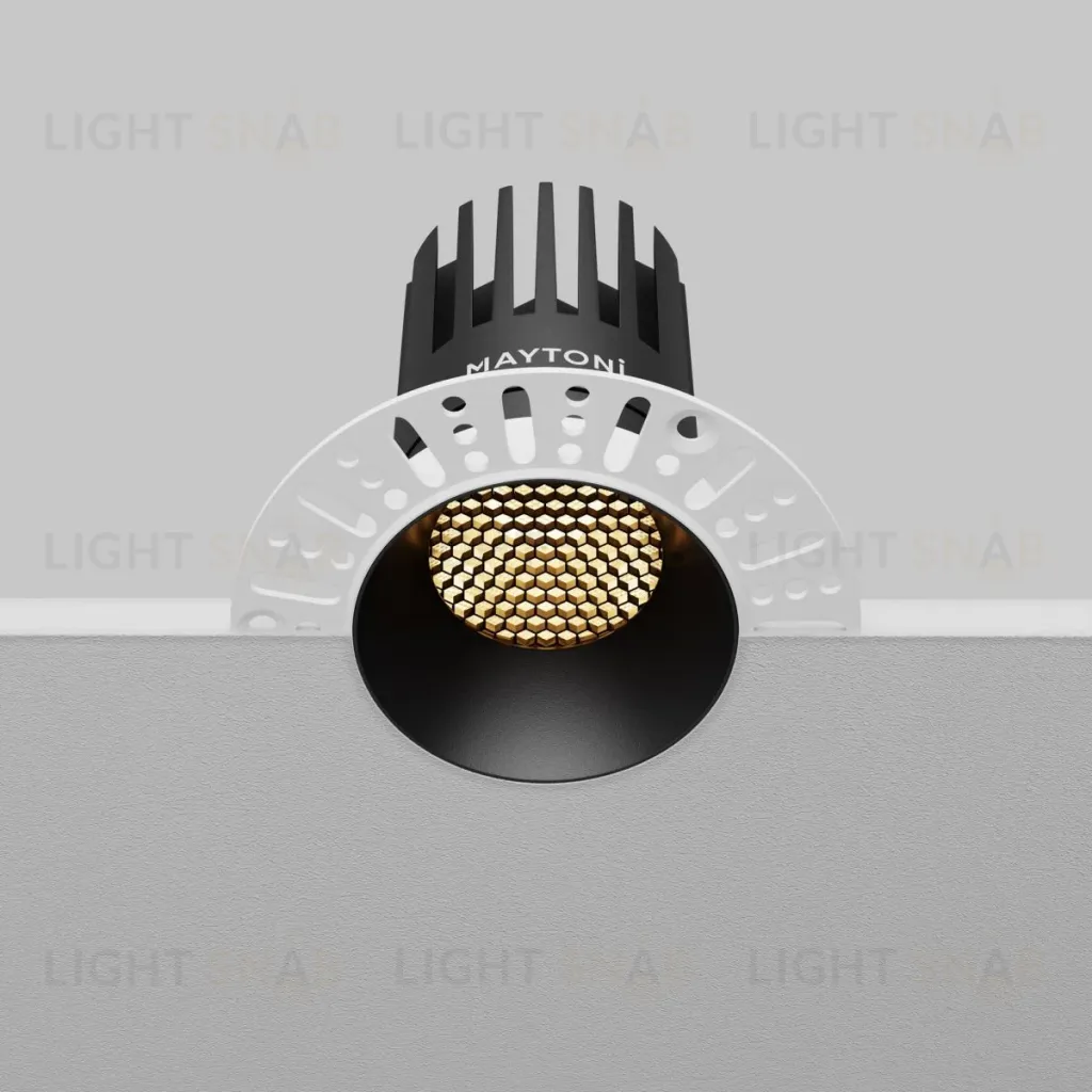 Встраиваемый светильник Maytoni Dip DL121-15W-2.7K-TRS-B DL121-15W-2.7K-TRS-B