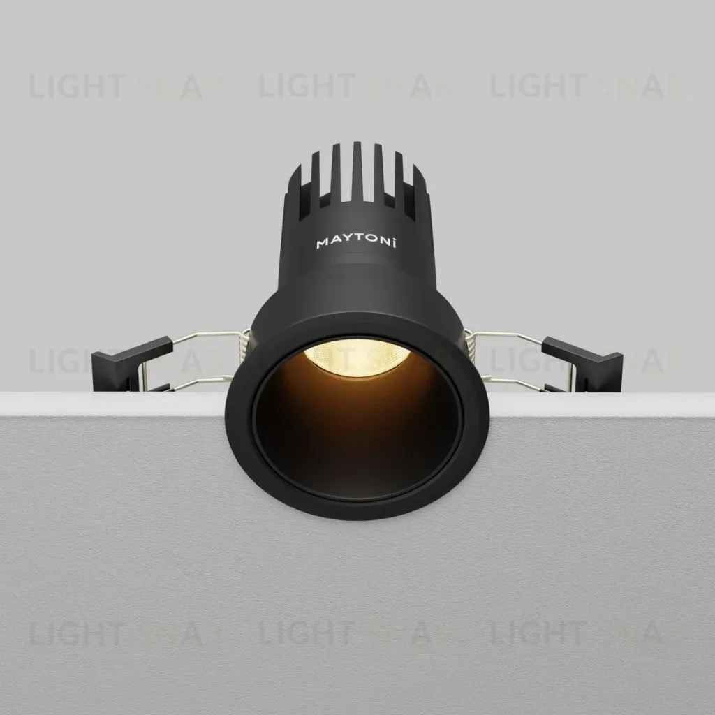 Встраиваемый светильник Maytoni Dip DL116-10W-2.7K-B DL116-10W-2.7K-B