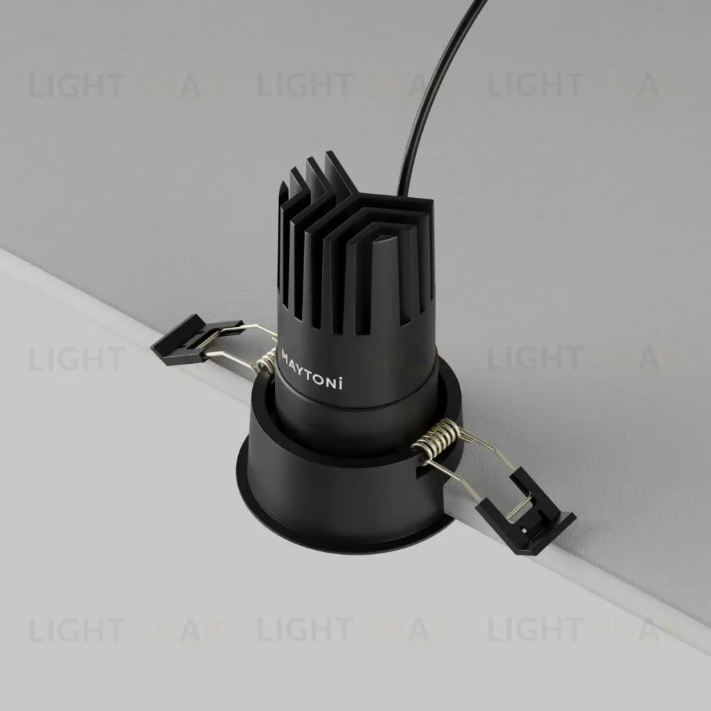 Встраиваемый светильник Maytoni Dip DL116-10W-2.7K-B DL116-10W-2.7K-B