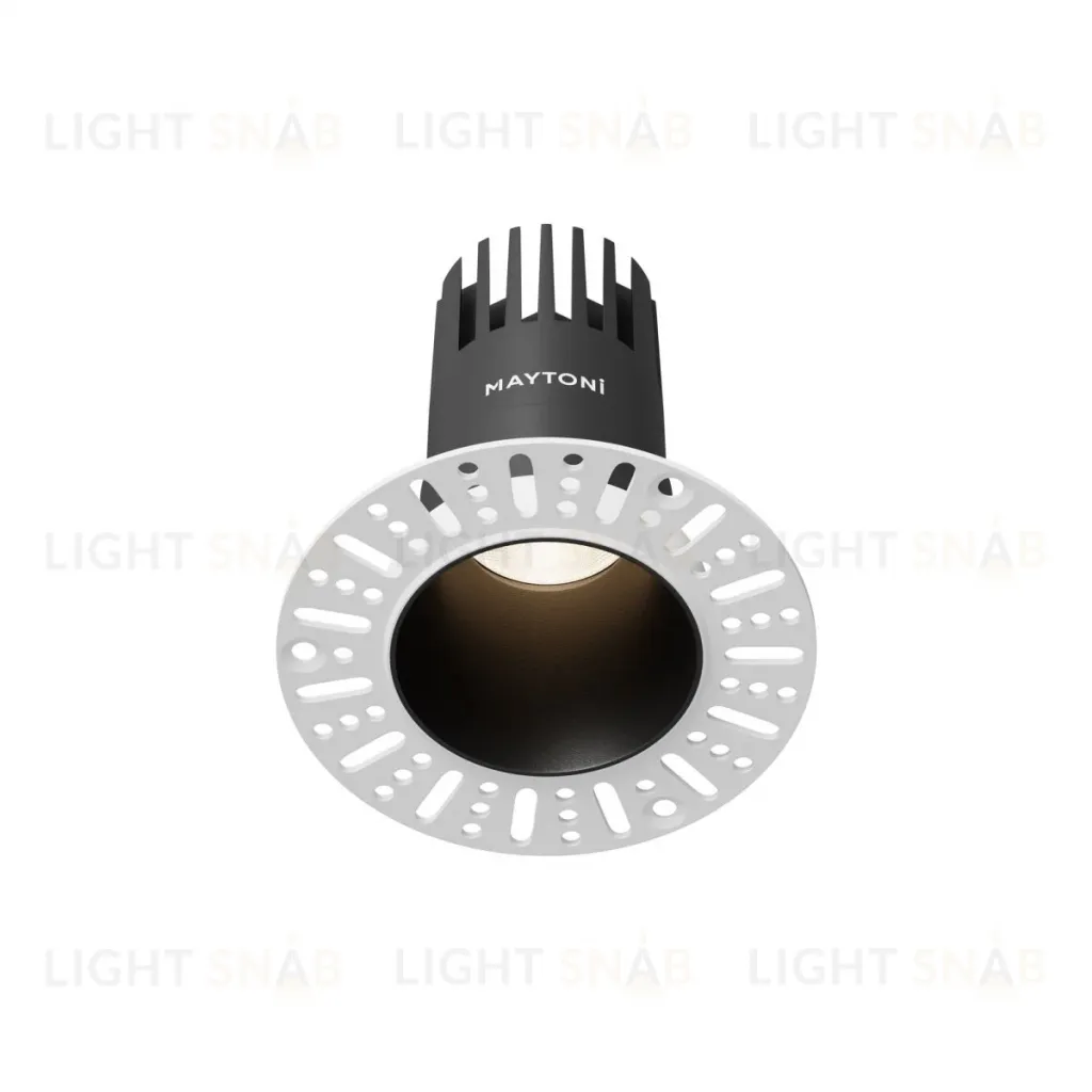 Встраиваемый светильник Maytoni Dip DL120-10W-4K-TRS-B DL120-10W-4K-TRS-B