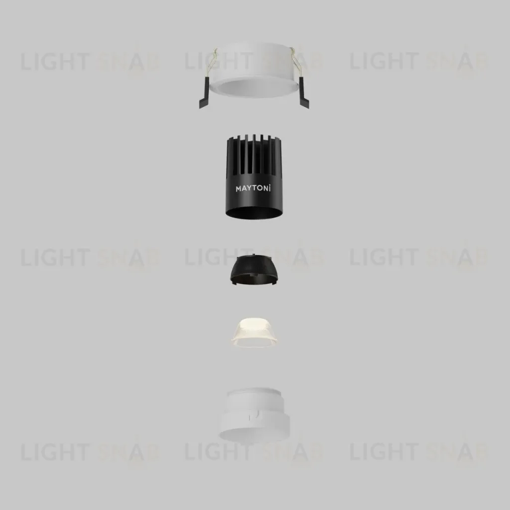 Встраиваемый светильник Maytoni Dip DL115-10W-2.7K-W DL115-10W-2.7K-W