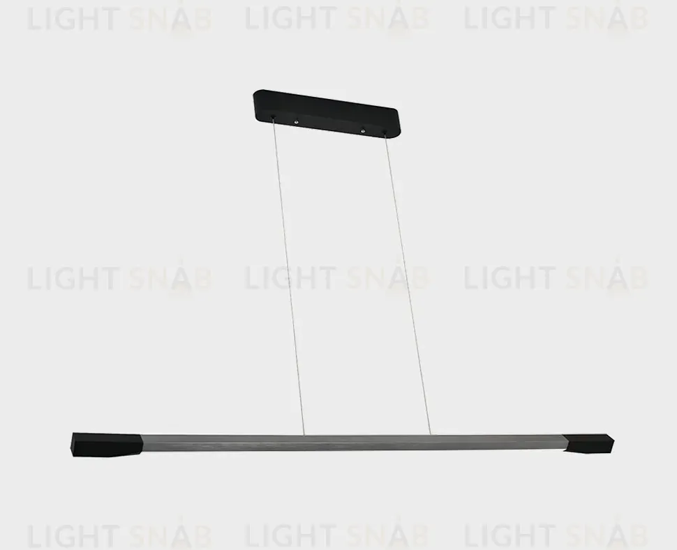 Линейный подвесной светильник Italline IT013-6020 black/silver 3000K IT013-6020 black/silver 3000K