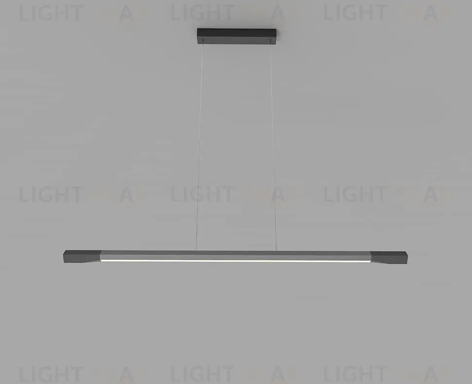 Линейный подвесной светильник Italline IT013-6020 black/silver 3000K IT013-6020 black/silver 3000K