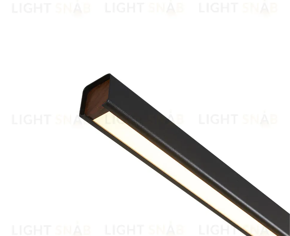 Линейный подвесной светильник Italline IT013-6021 black 3000K IT013-6021 black 3000K
