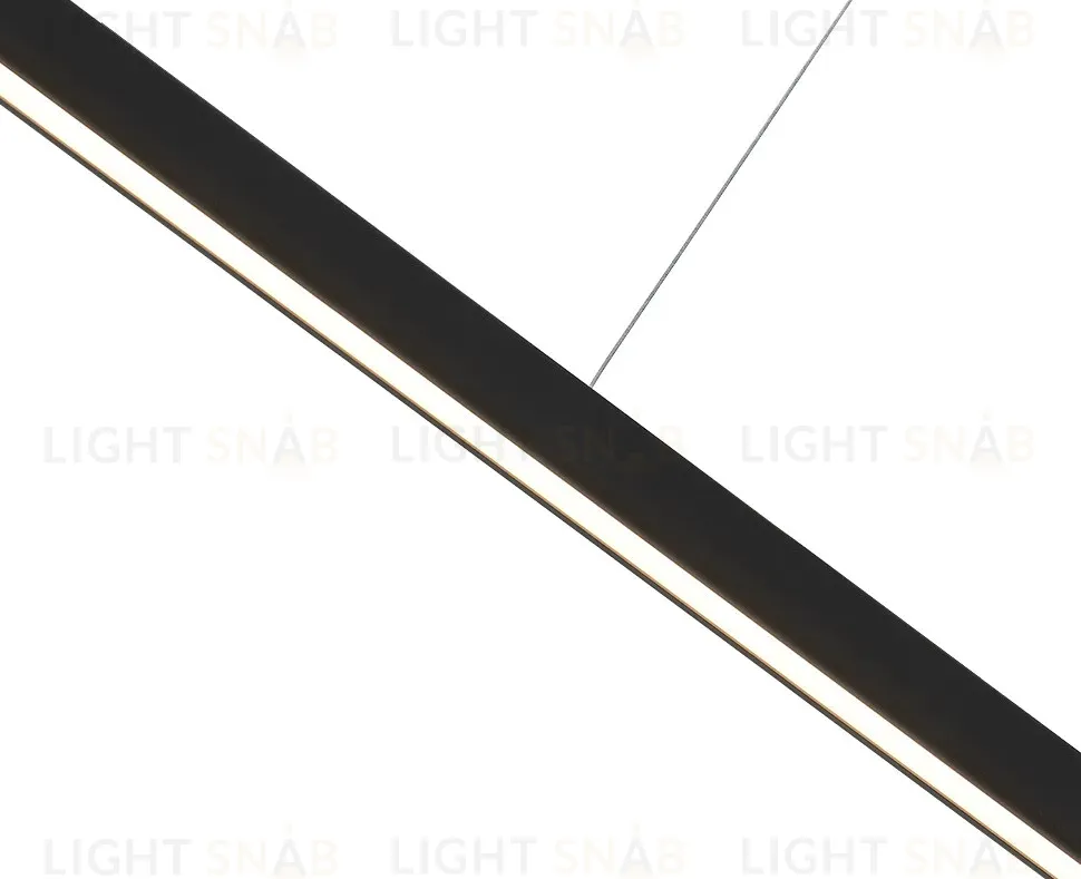Линейный подвесной светильник Italline IT013-6021 black 3000K IT013-6021 black 3000K