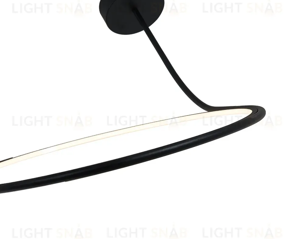 Подвесная люстра Italline IT013-6025 black 3000K IT013-6025 black 3000K