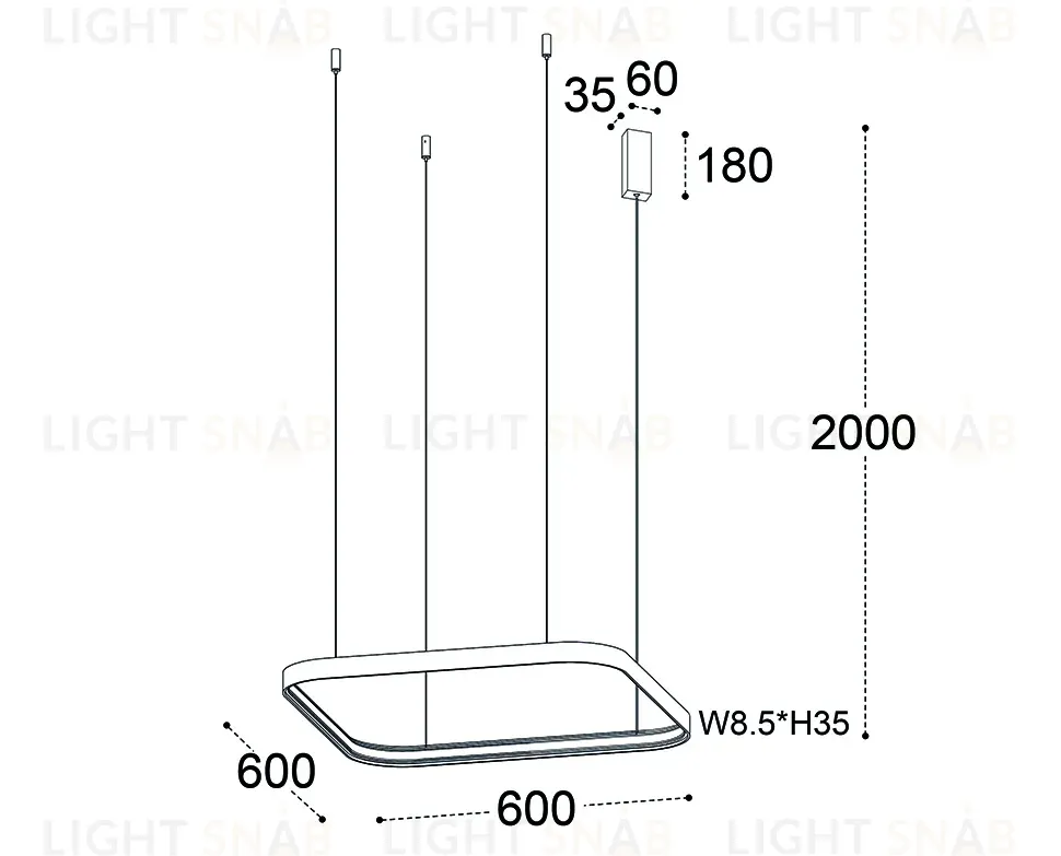 Подвесная люстра Italline IT013-6031 gold 3000K IT013-6031 gold 3000K